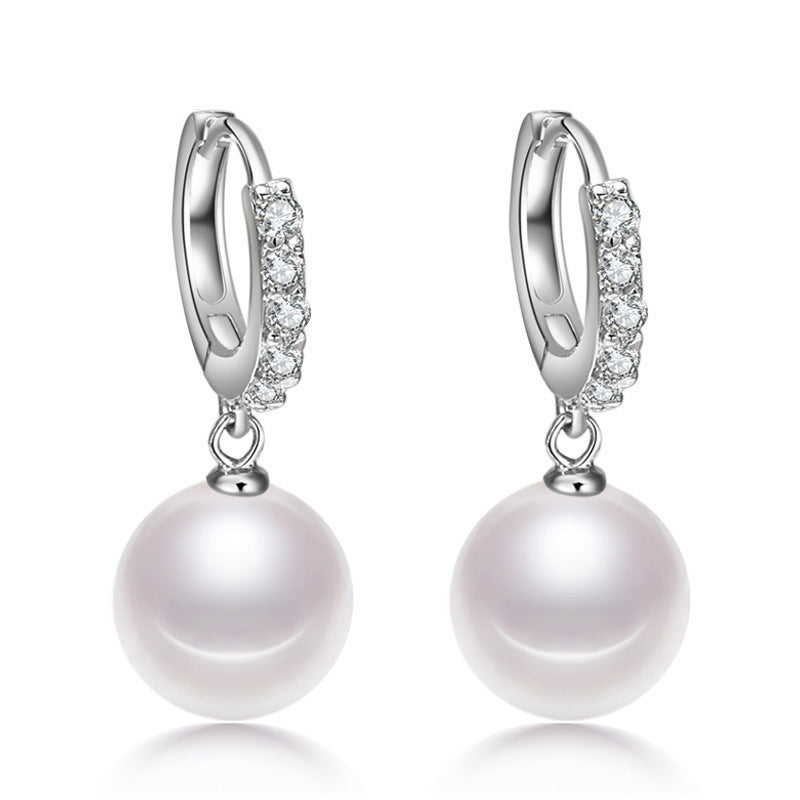 Pearl earrings
