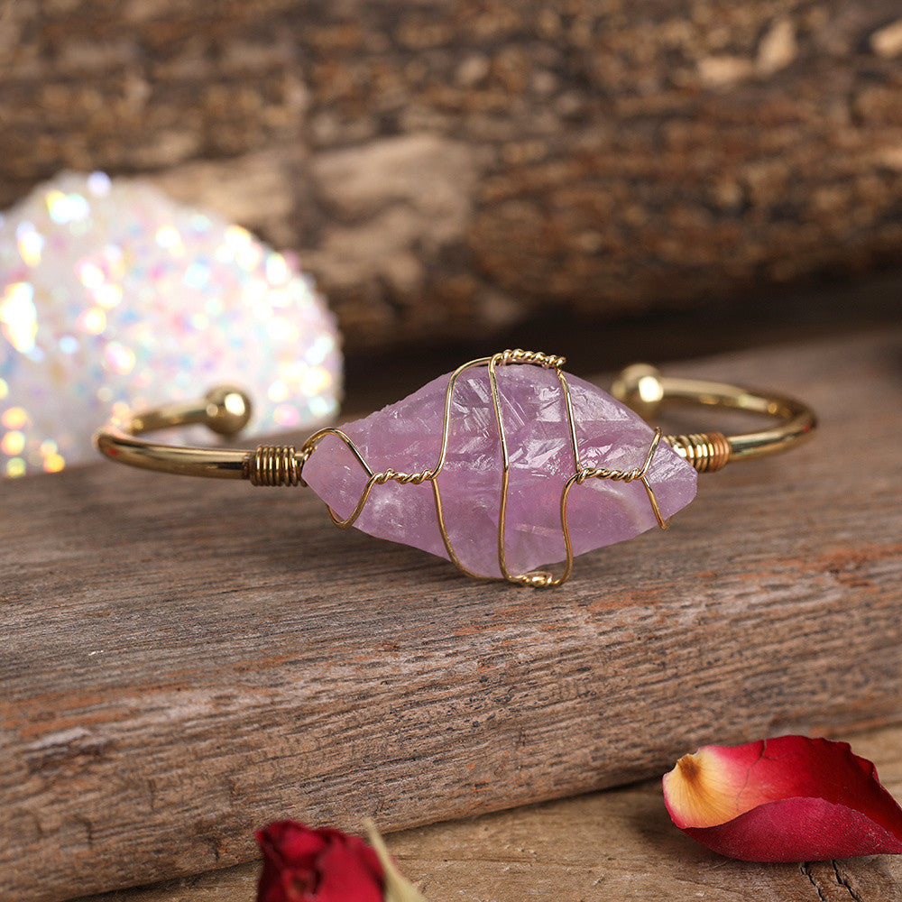 Goldenes Kupferarmband