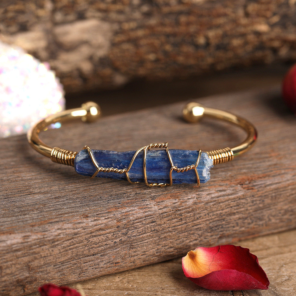 Goldenes Kupferarmband