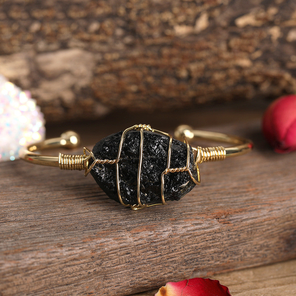 Goldenes Kupferarmband