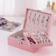 Portagioie rosa due livelli spazio extra organizer gioielli anelli collane orecchini regalo donna myemotiojewels