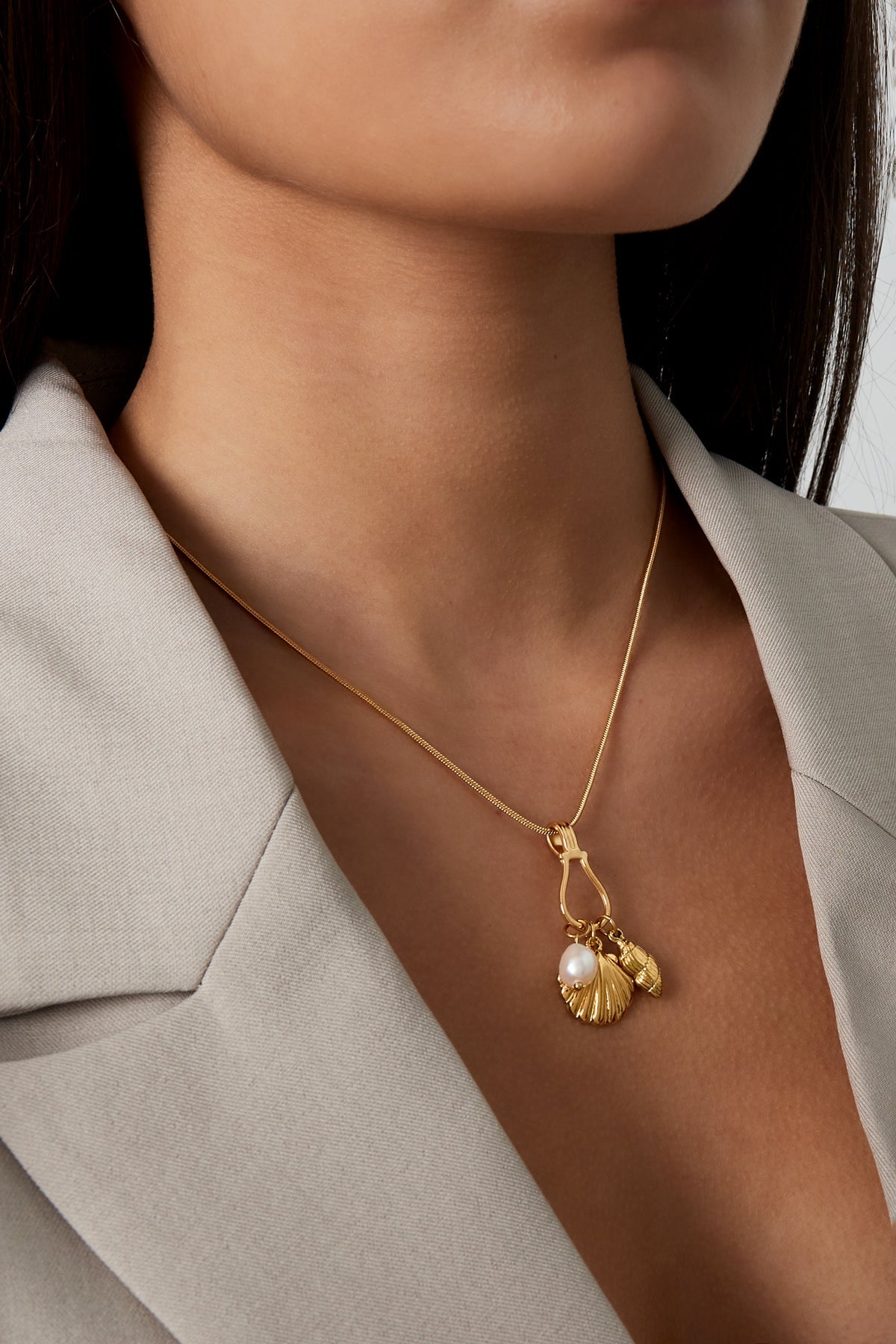 Collana shell secrets-gioielli ispirati alla natura 