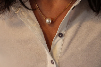 Collana con perla